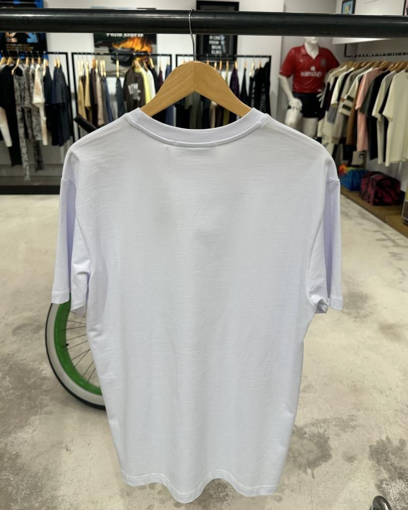 Loewe تيشيرت لويفي ابيض بشعار عاكس - 3