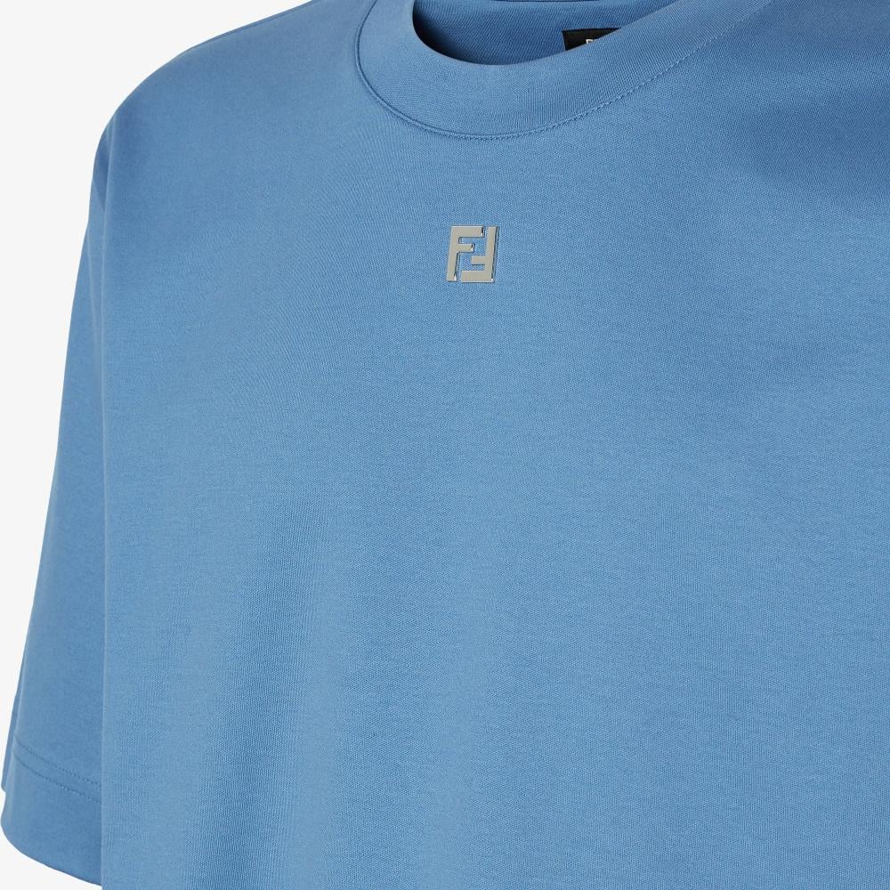 Fendi تيشيرت فندي ازرق فاتح | FENDI - 3