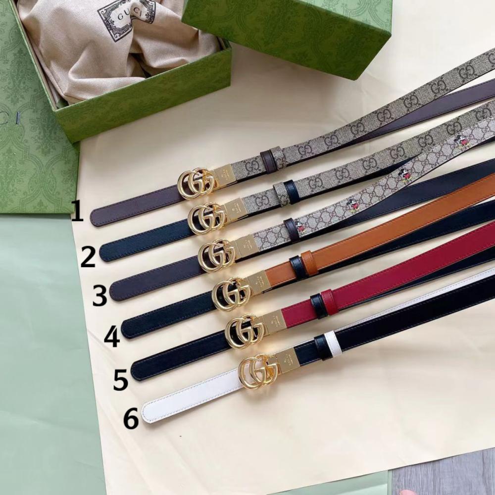 Gucci Reversible GG Marmont thin belt - 3