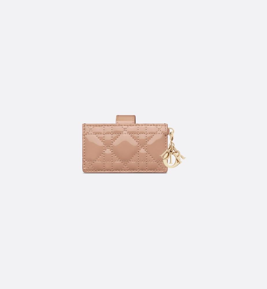 Dior Lady Dior Jasmine Card Holder - 5