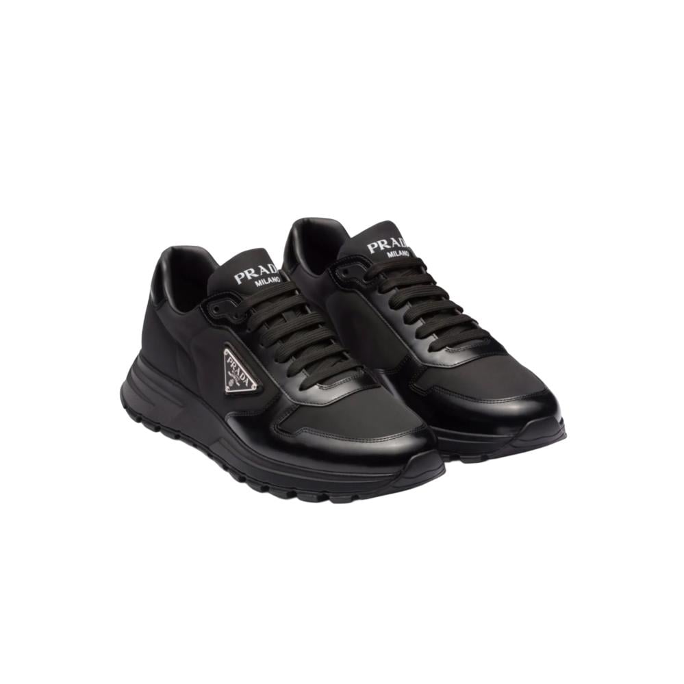 Prada حذاء برادا اسود Prada Re-Nylon