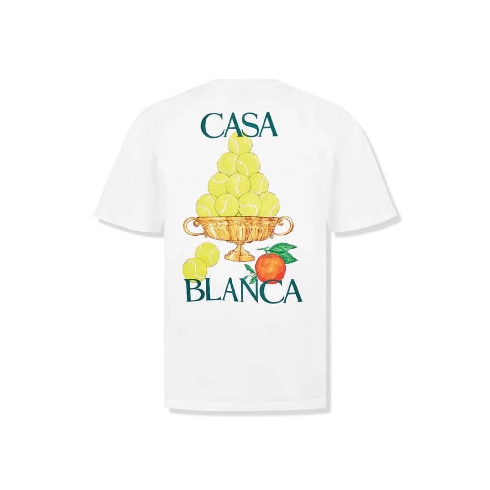 Casablanca تيشيرت كازا بلانكا ابيض Casablanca | Graphic T-Shirt - 2