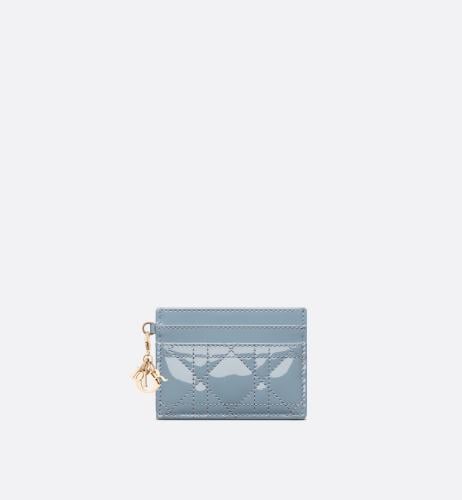Lady Dior Freesia Card Holder