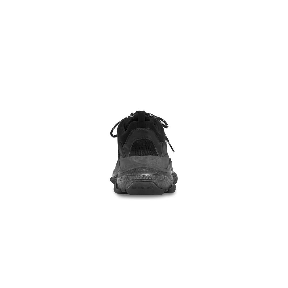 Balenciaga MEN'S TRIPLE S CLEAR SOLE SNEAKER IN BLACK - 3