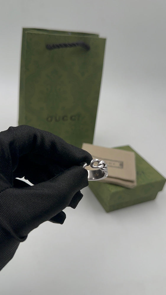 Gucci خاتم قوتشي أخضر - 4