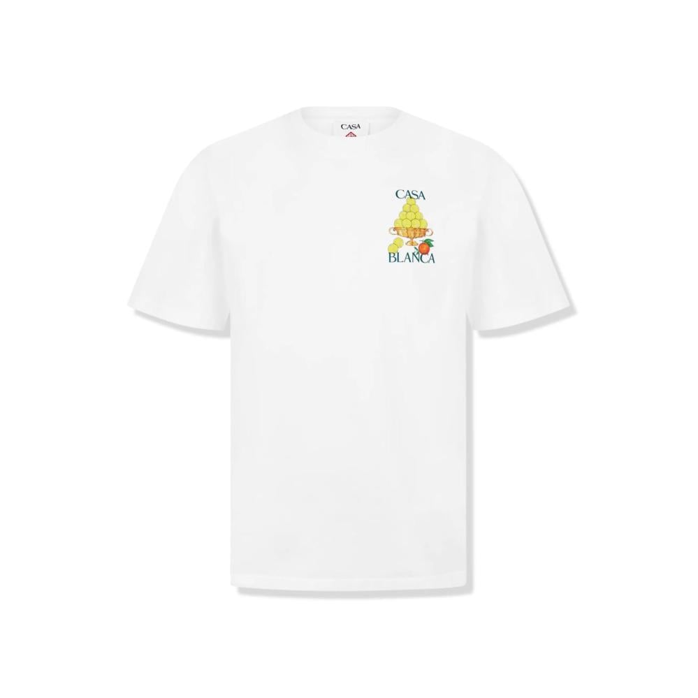 Casablanca تيشيرت كازا بلانكا ابيض Casablanca | Graphic T-Shirt