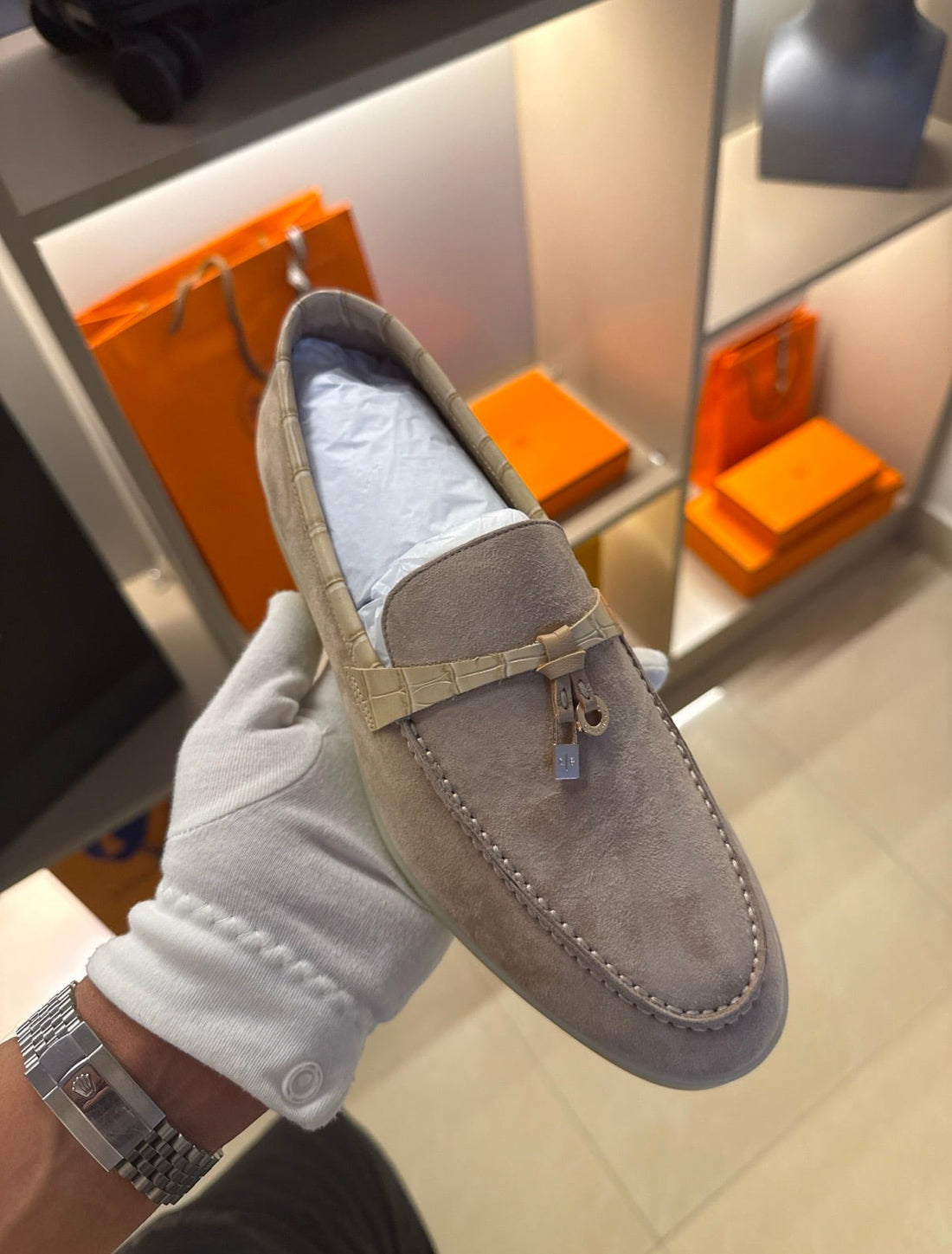 Louboutin حذاء لوروبيانا SUMMER CHARMS WALK 13 SUEDE