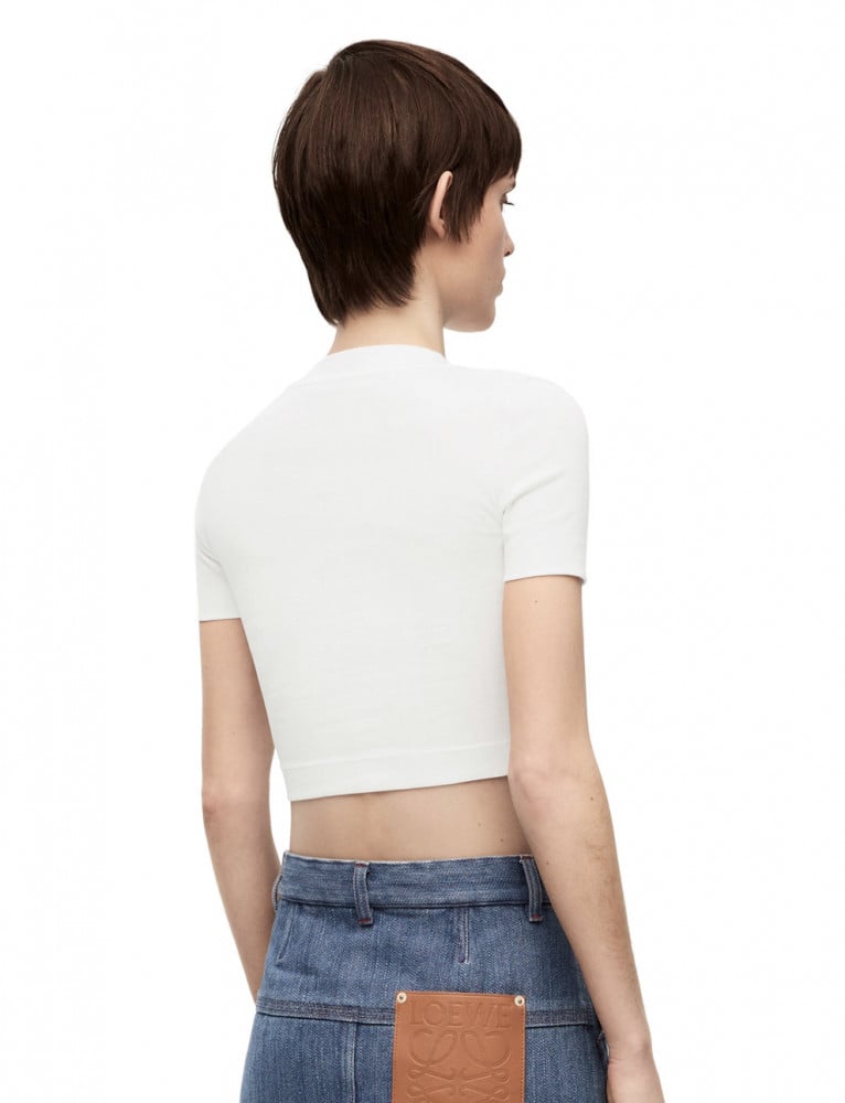 Loewe تيشيرت لويفي ابيض - 2