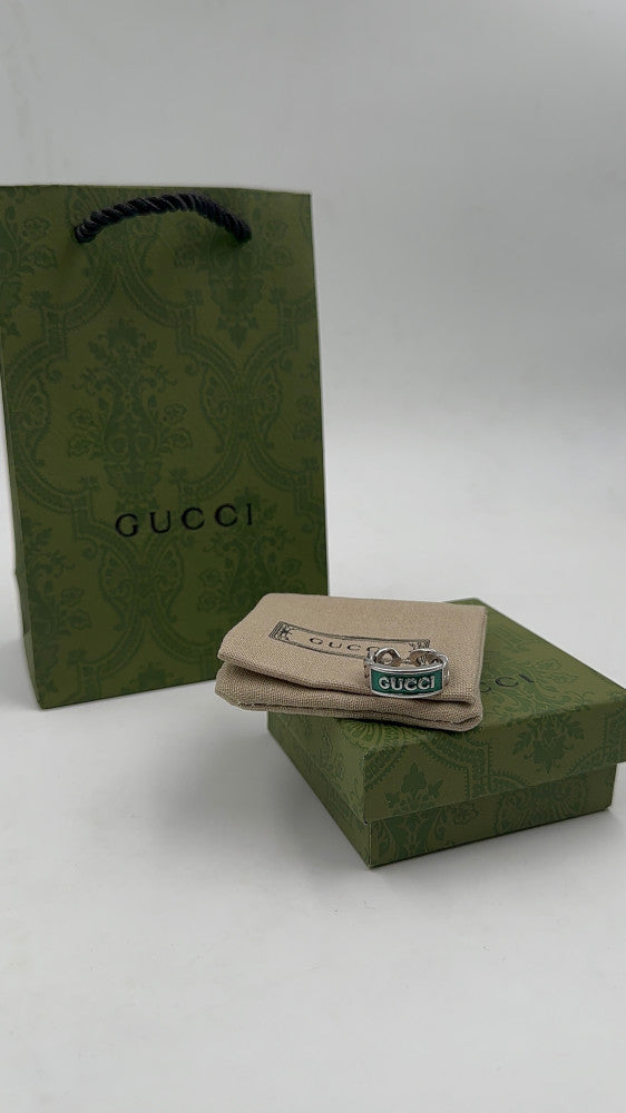 Gucci خاتم قوتشي أخضر - 2
