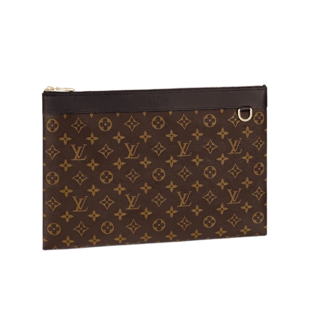 Louis Vuitton باوتش لويس فيتون لون بني ورد